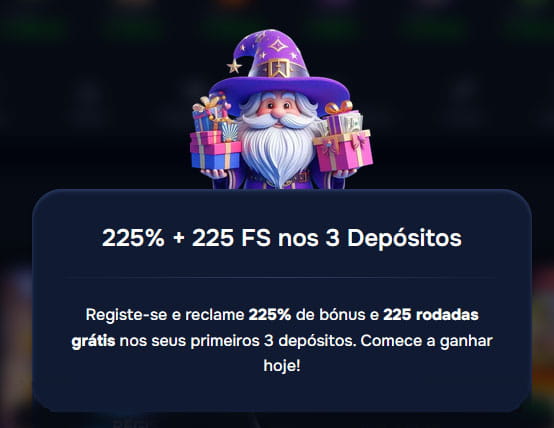 Bónus de boas-vindas. 
